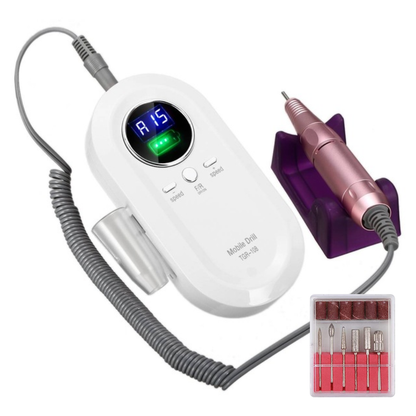 Pulidor De Uñas Portátil Kit Profesional Nail Drill TGR-108