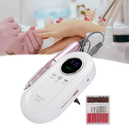 Pulidor De Uñas Portátil Kit Profesional Nail Drill TGR-108