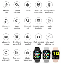 Reloj Inteligente Smart Watch T500 Series 6 44mm Bluetooth