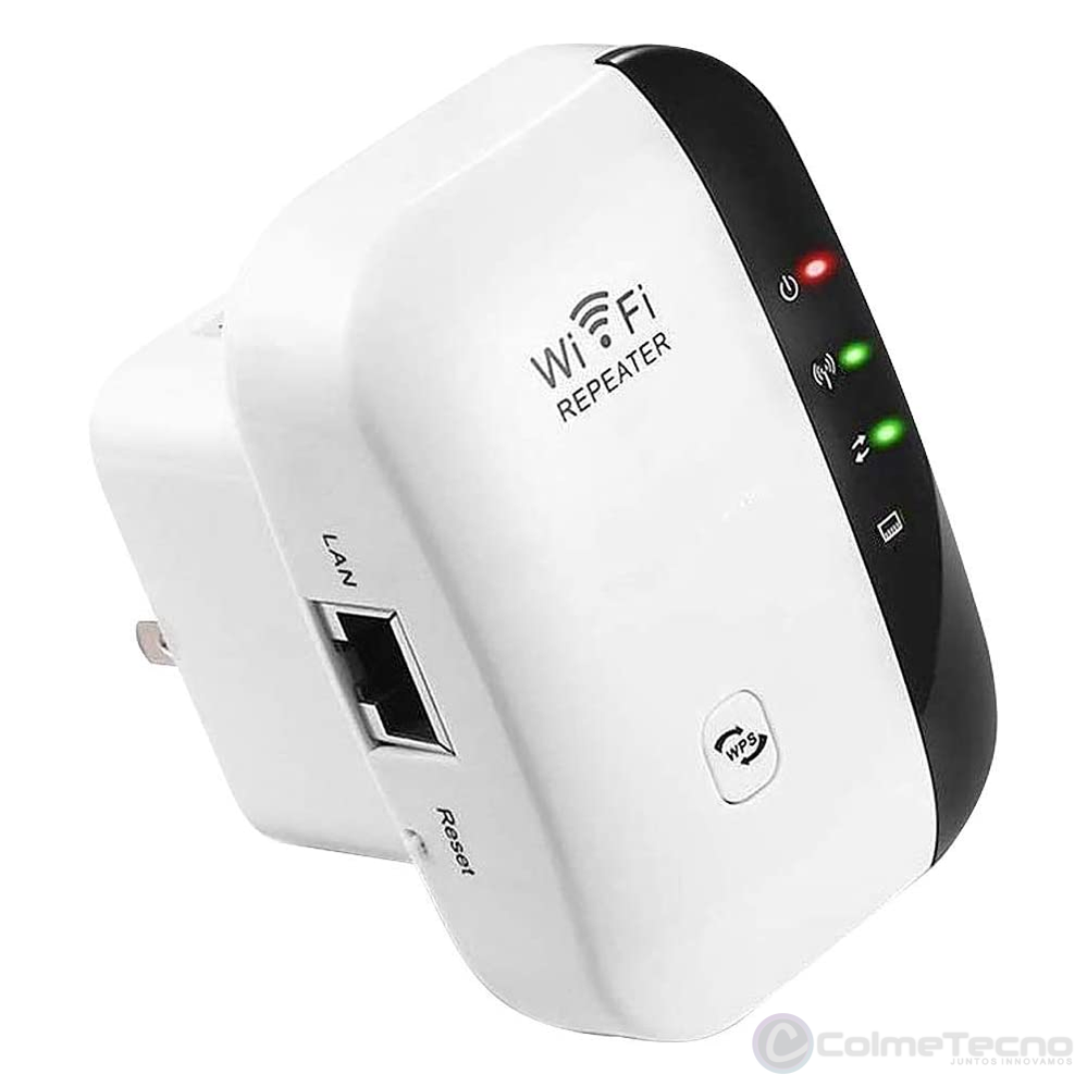 Amplificador de Senal Wifi Repetidor Inalambrico LAN 300mbps COLMETECNO