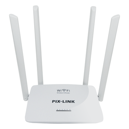 Repetidor de Señal Wifi Rompe Muros Antena Pix-link LV-WR08