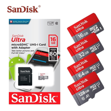 Memoria Micro SD Clase 10 Sandisk Original 16/32/64/128 Gb 80mb/s