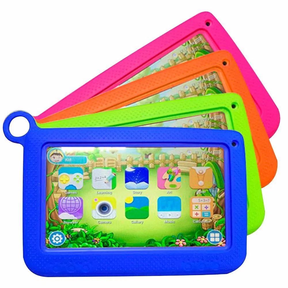 Tablet Para Niños 7 Pulgadas 3d Bt Wifi 16gb Rom Android 10