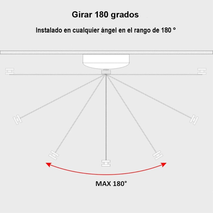 Tendedero De Ropa Retractil 2.5 Metros Acero Cuerda En Nylon