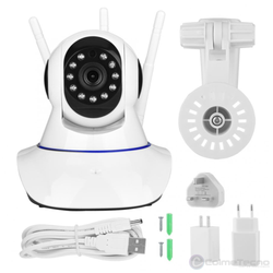 Cámara De Seguridad IP Wifi 5G/2.4 Motorizada1080P HD 360° YOOSEE