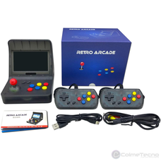 Consola de Juegos Retro Arcade Mini Portátil 3000 Juegos 128Bit