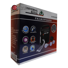 Radio Multifuncional Kit Solar Bluetooth USB, 3 Bandas IU-R3351BTS