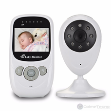 Babycam Monitor De Bebé, Cámara De Seguridad Visión Noct y Zoom