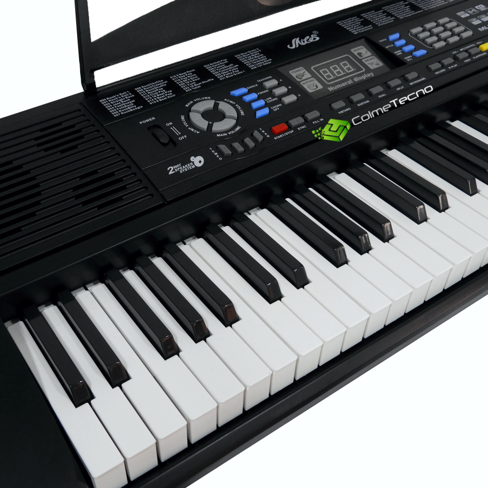 Organeta Piano Electrónico 61 Teclas USB 128 Tonos MLS-6639