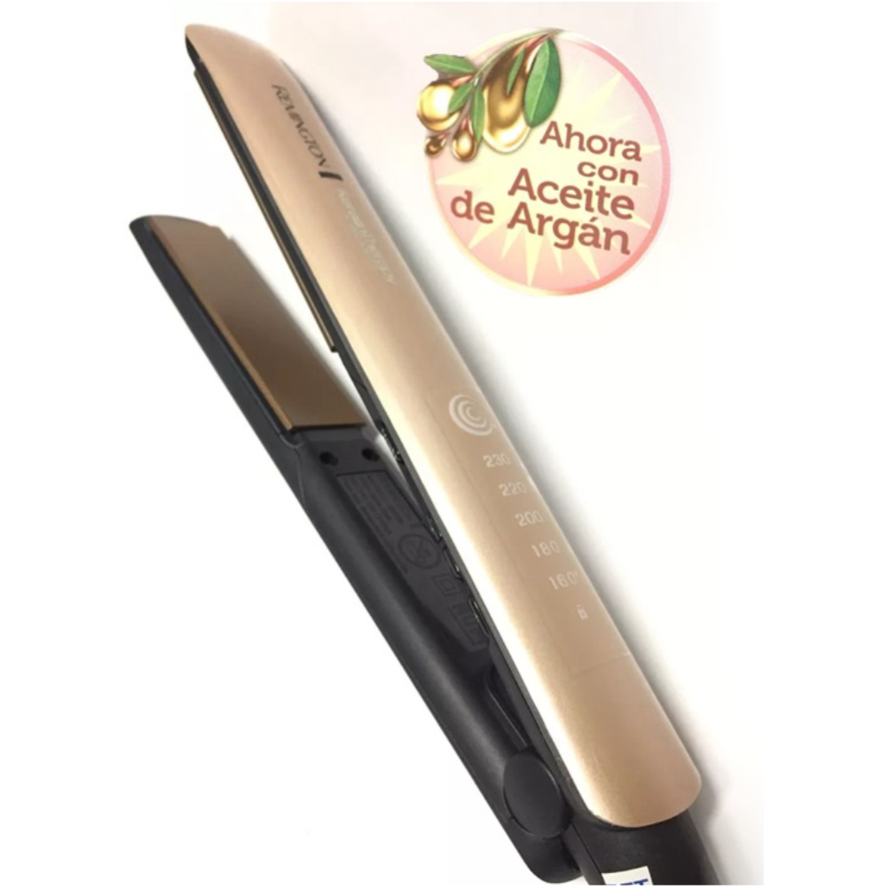 Plancha De Pelo Remington Original Keratina y Argan S8599