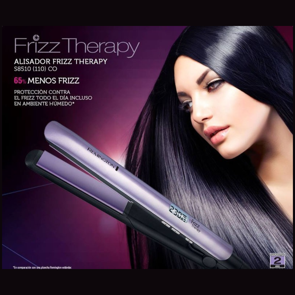 Plancha alisadora remington discount frizz therapy s8510