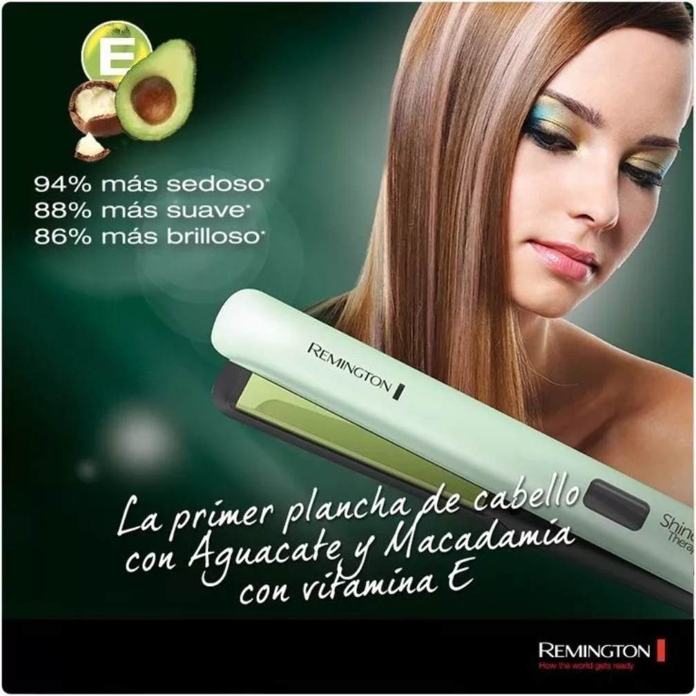 Plancha De Pelo Profesional Remington Aguacate S9960 Original