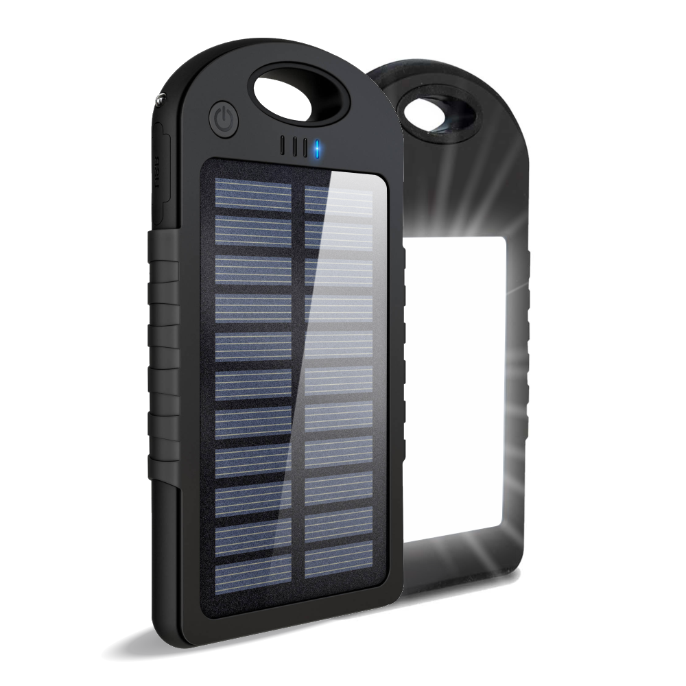 10000mAh Power Bank solar Cargador portatil de bateria externa para  telefono New